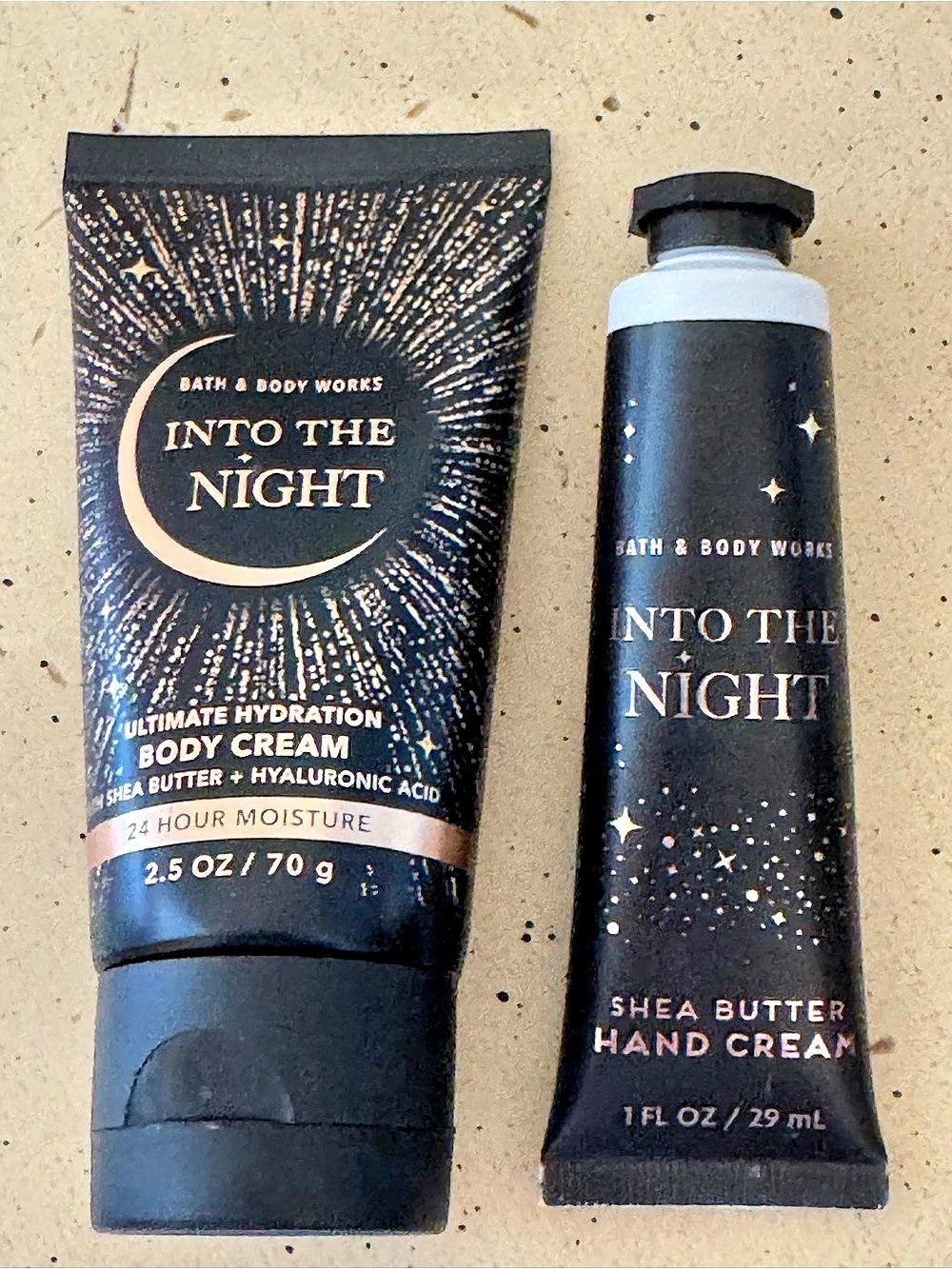Bath & Body Works Into the Night Body Cream & Hand Cream Set NWT